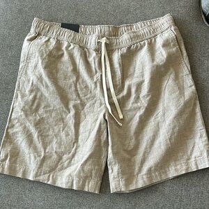 NWT Linen-blend Banana Republic Deck Short